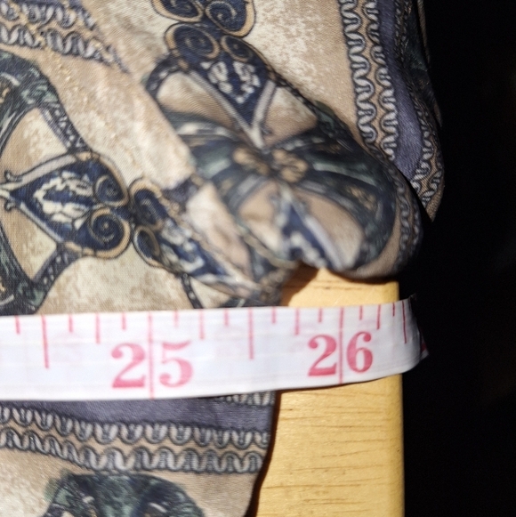 A Colore Italia 100% Silk mens short sleeve button-down shirt in an XL. EUC - Picture 4 of 6